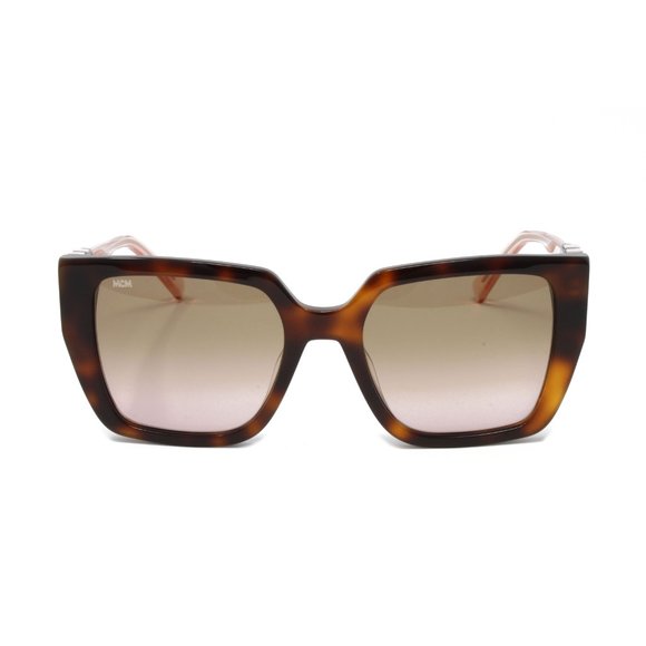 MCM Sunglasses Women's Square MCM723S 240 Tortoise 53mm NEW! - Picture 2 of 4